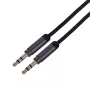 Gembird CCAP-444-1M garso kabelis 3.5mm juodas