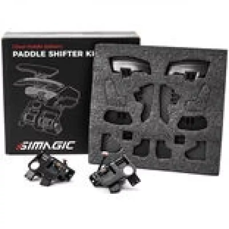 Simagic S410 Black Dual Clutch mentelių modulis, juodas, dviejų sankabų, atsarginis mentelių blokas suderinamiems lenktynių simuliatoriams