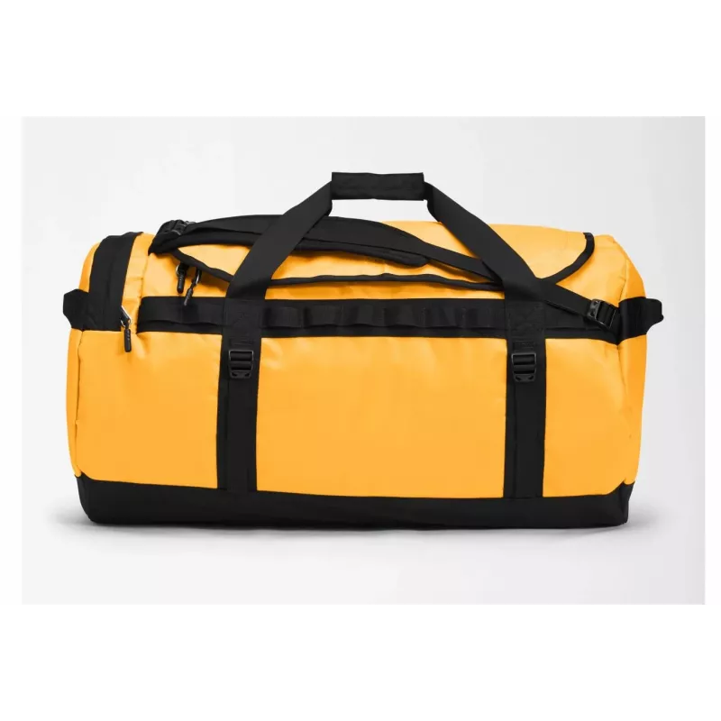 Krepšys The North Face Base Camp Duffel L 95 L poliesteris juoda, geltona