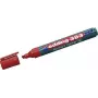 Markeris Edding e-383 10 vnt Raudoni