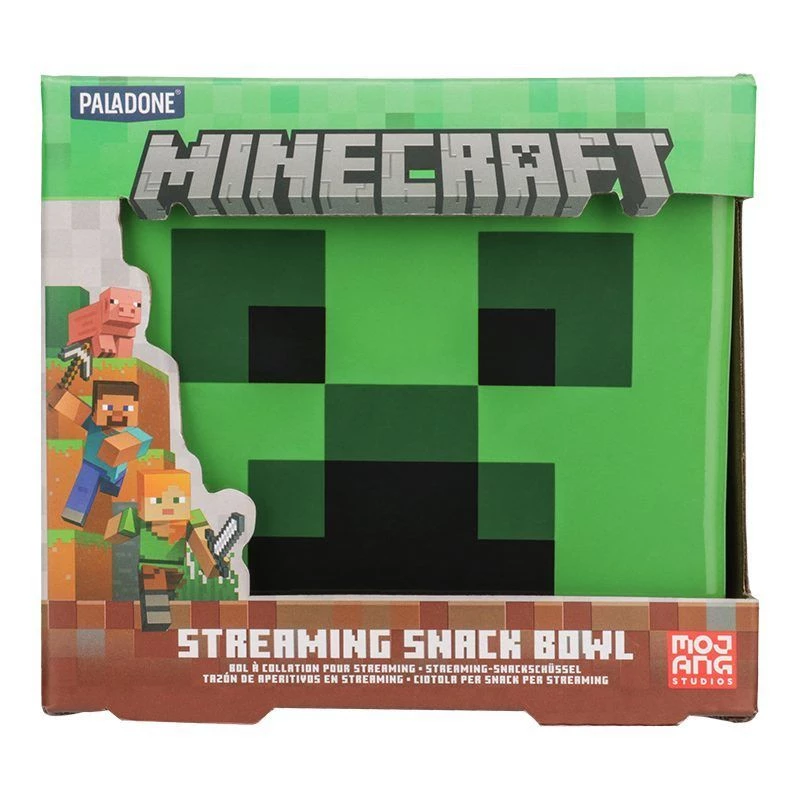 Paladone Minecraft Creeper srautinio užkandžių dubuo
