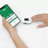 Medisana PM 100 Connect pulsoksimetras, pilkai baltas