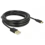 USB laidas DeLOCK 83669 USB 2.0 4 m USB A USB C juodas