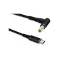 Microconnect USBC-DC-5A-15V USB-C į DC 5,5×2,5 mm adapterinis kabelis 1,2 m juodas