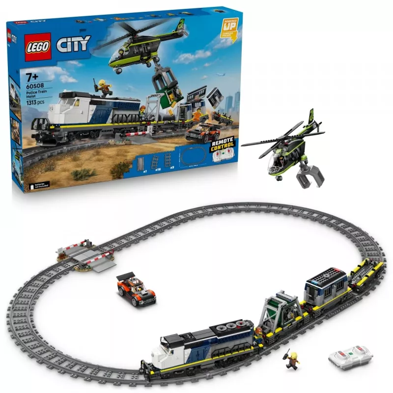 LEGO City Policijos traukinio apiplėšimas 60508