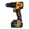 Belaidis elektrinių įrankių rinkinys DeWalt DCK2062M2T — 18V, gręžtuvas DCD709 + smūginis suktuvas DCF809 1/4 colio, 2×4.0Ah akumuliatoriai, dėklas TSTAK II