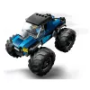 Konstruktorius LEGO City 60402 Mėlynas monstrų sunkvežimis su didelėmis padangomis, 148 dalių, 1 minifigūrėlė, nuo 5 metų