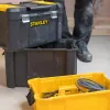 Stanley Essential Tool kietasis dėklas plastikinis pilkas, geltonas