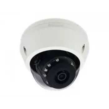 LevelOne HUBBLE fiksuoto kupolo IP tinklo kamera, H.265, 5 MP, 802.3af PoE, IR šviesos diodai, vidaus/lauko, vandalams atspari