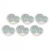 Stalo indų rinkinys 6 asmenims Rose&Tulipani R18420TA18 Sea Stones dizainas, 18 dalių