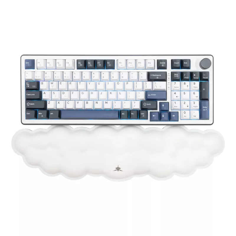 Plaštakos atrama klaviatūrai White Shark KP-012