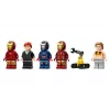LEGO Marvel rinkinys Geležinio žmogaus laboratorija Šarvų salė 76315 — 384 detalės, 5 minifigūrėlės, ekspozicinė zona