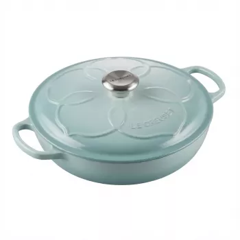 Le Creuset gourmet profesionalus puodas gėlė 26 cm jūros druska