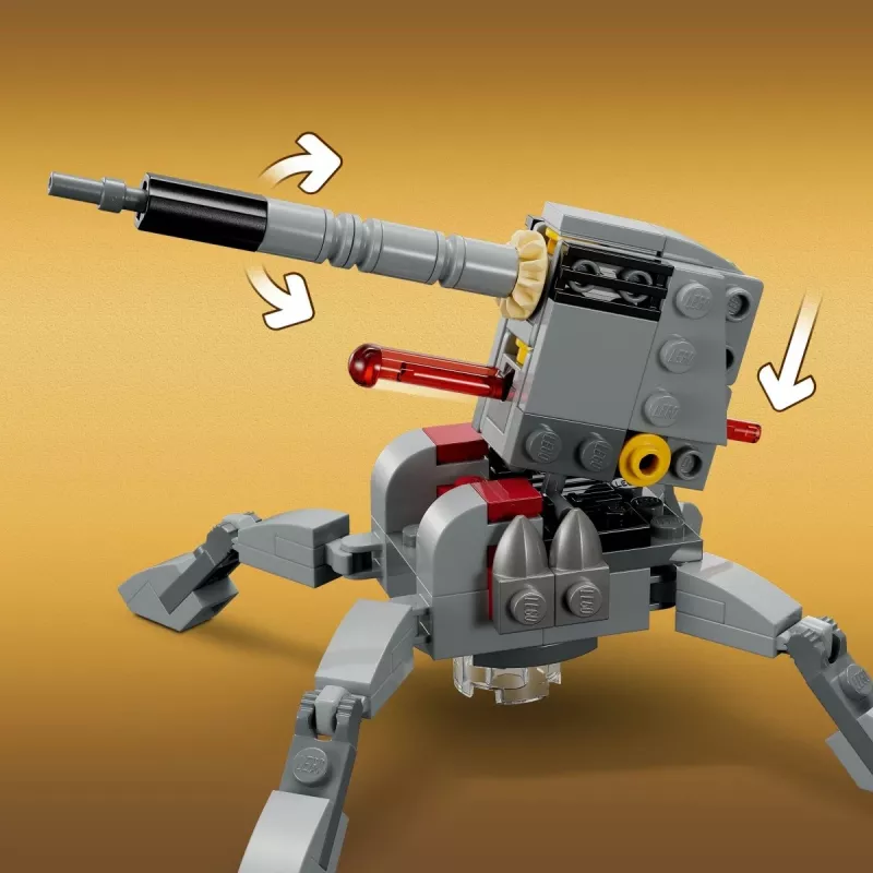 LEGO 75345 Star Wars 501-asis Klonų Karių Kovos Rinkinys Konstruojamas Žaislas