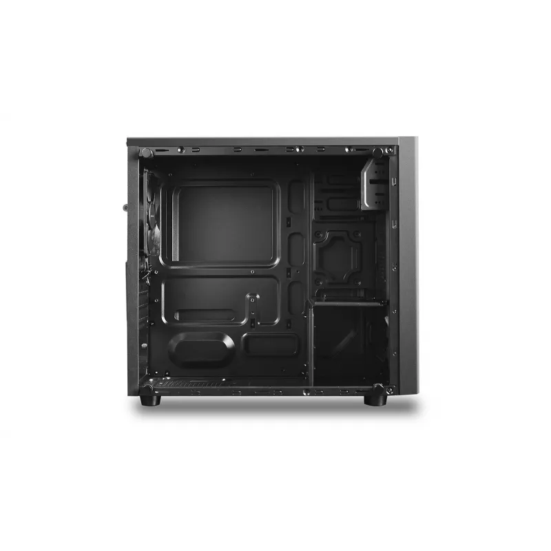 PC korpusas DeepCool Matrexx 30 Mini Tower – Micro ATX, grūdintas stiklas, 3x3,5 colio / 2x2,5 colio vietos, GPU iki 25 cm