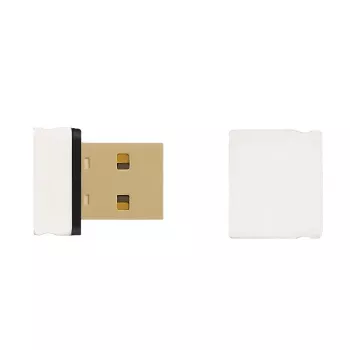 Qoltec USB 2.0 belaidis tinklo adapteris 802.11b/g/n baltas