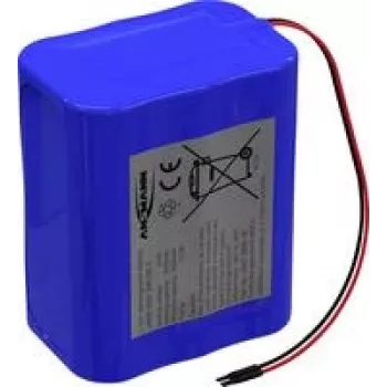 Ansmann 3S2P baterijų blokas 6x 18650 Laidas Li-Ion 10.8V 6700mAh (2447-3050-40)