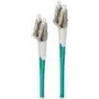 ALOGIC šviesolaidinis pataikinis kabelis LC kelių režimų (M) į LC kelių režimų (M) 2,0 m, 2 mm, dupleksas, 50/125 µm, OM3, halogeno neturintis (LCLC-02-OM3)
