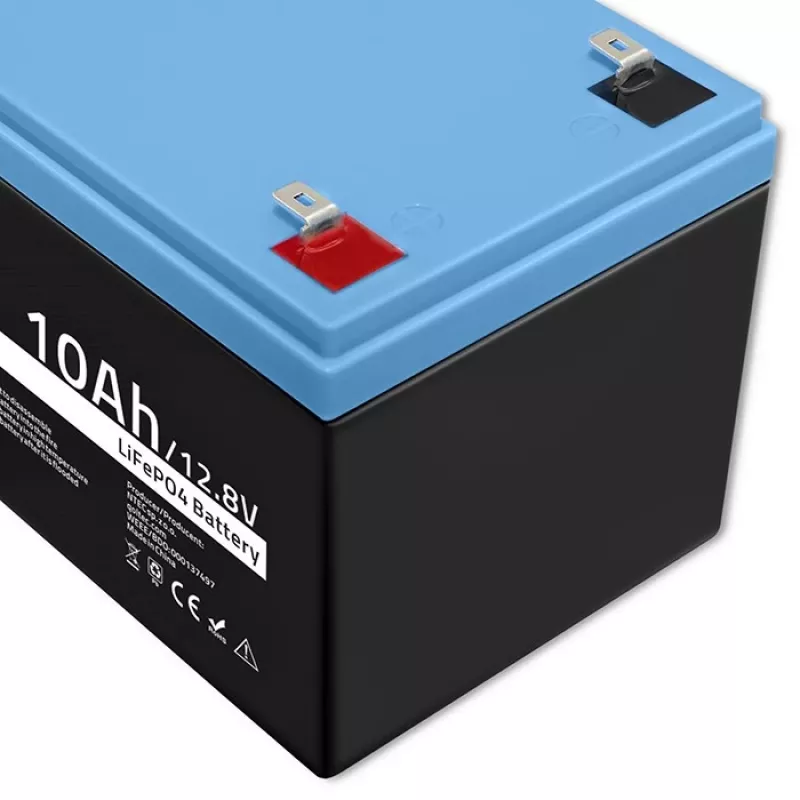 Įkraunama LiFePO4 baterija QOLTEC 10Ah 12.8V 128Wh su integruota BMS