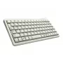Prijungiama kompaktiška klaviatūra Cherry G84-4100 AZERTY 83 klavišai USB + PS/2 Pilka, 1,75 m laidas