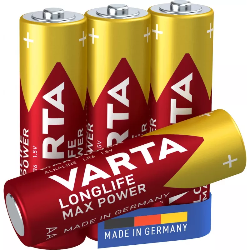 VARTA Max Tech Mignon AA baterija 1,5 V 4 vnt. lizdinė pakuotė (4706101404)