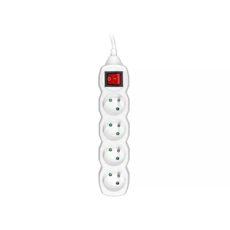 TRACER PowerWatch 3 m (4 lizdai) balta su jungikliu