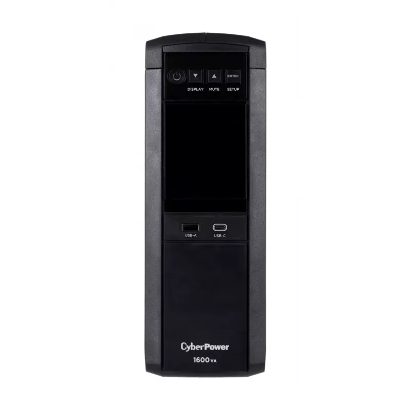 Nepertraukiamo maitinimo šaltinis CyberPower CP1600EPFCLCD, linijinis-interaktyvus, 1.6 kVA, 1000 W, 6 lizdai