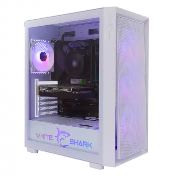 Korpusas White Shark GCC-2401 Warhead-3 ATX baltas