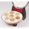 Picos kepimo aparatas G3FERRARI G10032 — 1200 W, akmens kepimo paviršius, iki 400 °C, 31 cm pica, mechaninis laikmatis, raudonas