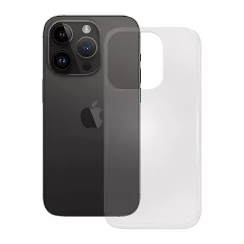 Apsauginis rinkinys PEDEA iPhone 14 Pro Max: TPU dėklas, grūdintas stiklas ir 30W įkroviklis