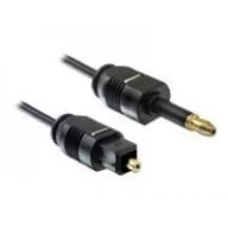 Toslink garso laidas DeLOCK 82876 2m Mini-TOSLINK juodas