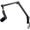 LOGITECH Yeticaster GX dinaminis RGB žaidimų mikrofonas su LIGHTSYNC ir premium staliniu mikrofoniniu stovu - JUODAS