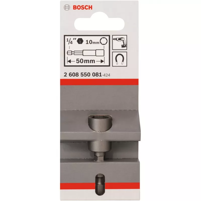 Veržliarakčio antgalis Bosch Extra Hard 1 vnt. Hexagonal M6 50 mm