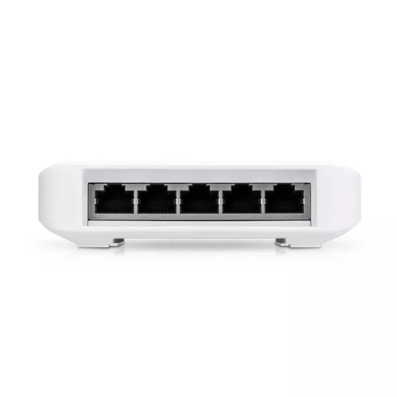 Ubiquiti UniFi Switch Flex (3 vienetų pakuotė) Valdomas L2 Gigabit Ethernet jungiklis su PoE, baltas