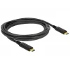 USB kabelis DeLOCK 83668 USB 3.2 Gen 1, 2 m, USB-C, juodas