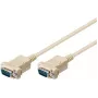Microconnect SCSEHH3 serijinis kabelis baltas 3 m DB9 vyriškas