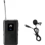 Lavinamasis mikrofonas Omnitronic UHF-E Series 527.5 MHz – laidinis segtukinis mikrofonas kalbai ir pristatymams