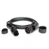 Elektromobilio įkrovimo kabelis ROLINE Type 2 – Type 2, 5 m, 7,4 kW, 32 A, 250 V, juodas