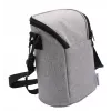 Termo maišelis Olympia BT 50 – juodai pilkas, su užtrauktuku, 225×170×110 mm