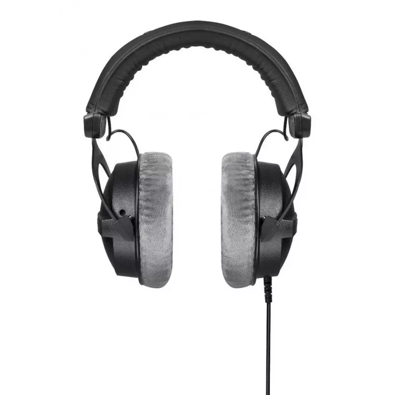 Studijinės ausinės Beyerdynamic DT 770 PRO 80Ω – uždaros, apgaubiančios, 5–35000 Hz, 96 dB, 3,5 mm, auksu dengtas lizdas