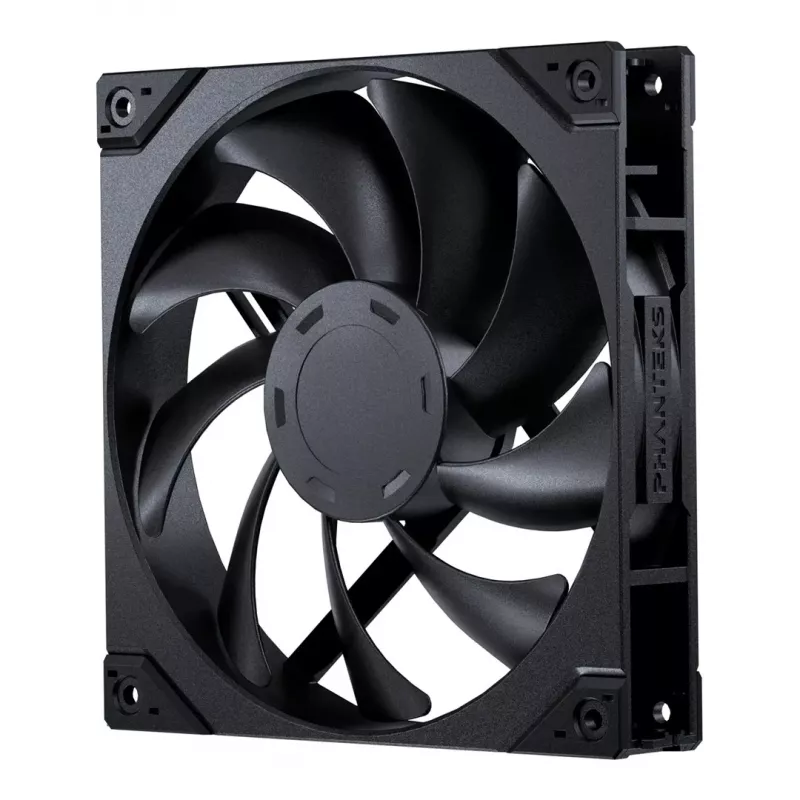 Phanteks M25 Gen2 140mm PWM korpuso ventiliatoriai – 3 vienetų rinkinys, juodi