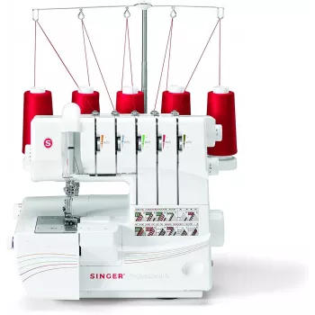 Siuvimo mašina overlock Singer 14T968, elektrinė, balta