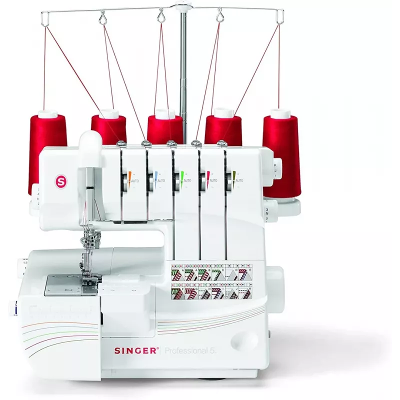 Siuvimo mašina overlock Singer 14T968, elektrinė, balta