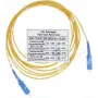 Skaidulinis optinis kabelis CBO SFP2222BU15MK 15 m SC G.657.A1, geltonas