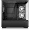PC korpusas Sharkoon Elite Shark CM100 Tower Micro-ATX, be maitinimo šaltinio, juodas