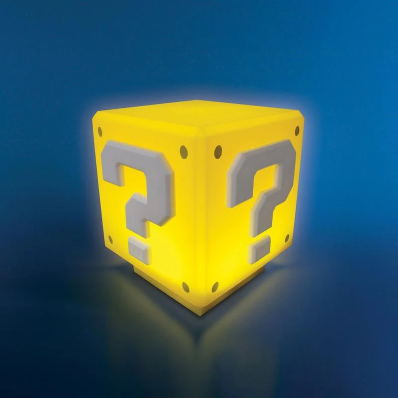 Paladone Super Mario Mini Question Block LED lemputė