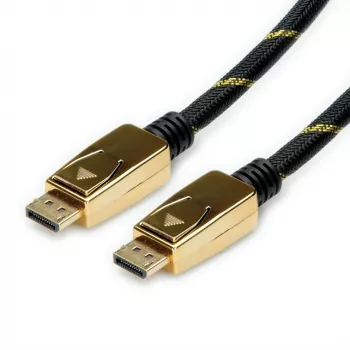 DisplayPort kabelis ROLINE 11.04.5922 3 m juodas auksinis