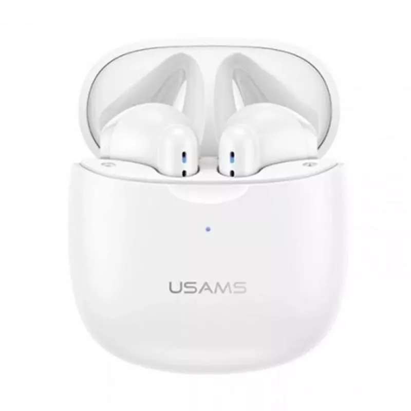 Belaidės ausinės Usams TW S 5.0 IA Series balta