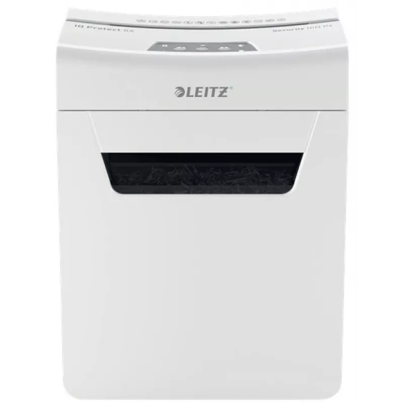 Leitz IQ Protect Premium popieriaus smulkintuvas 8X P4, 4 x 40 mm, 14 l, 125 lapų, 55 dB, Touch, 8 lapų