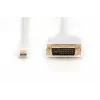 Kabelis DisplayPort 1.1a mini DP-DVI tipas MM 2,0 m